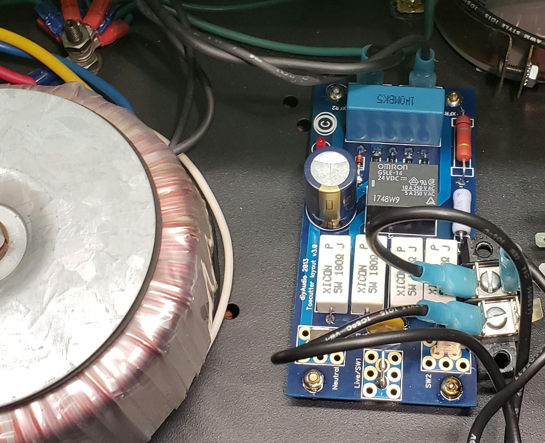 Soft Start & Speaker TurnOn Delay / DC Protector Combo The diyAudio